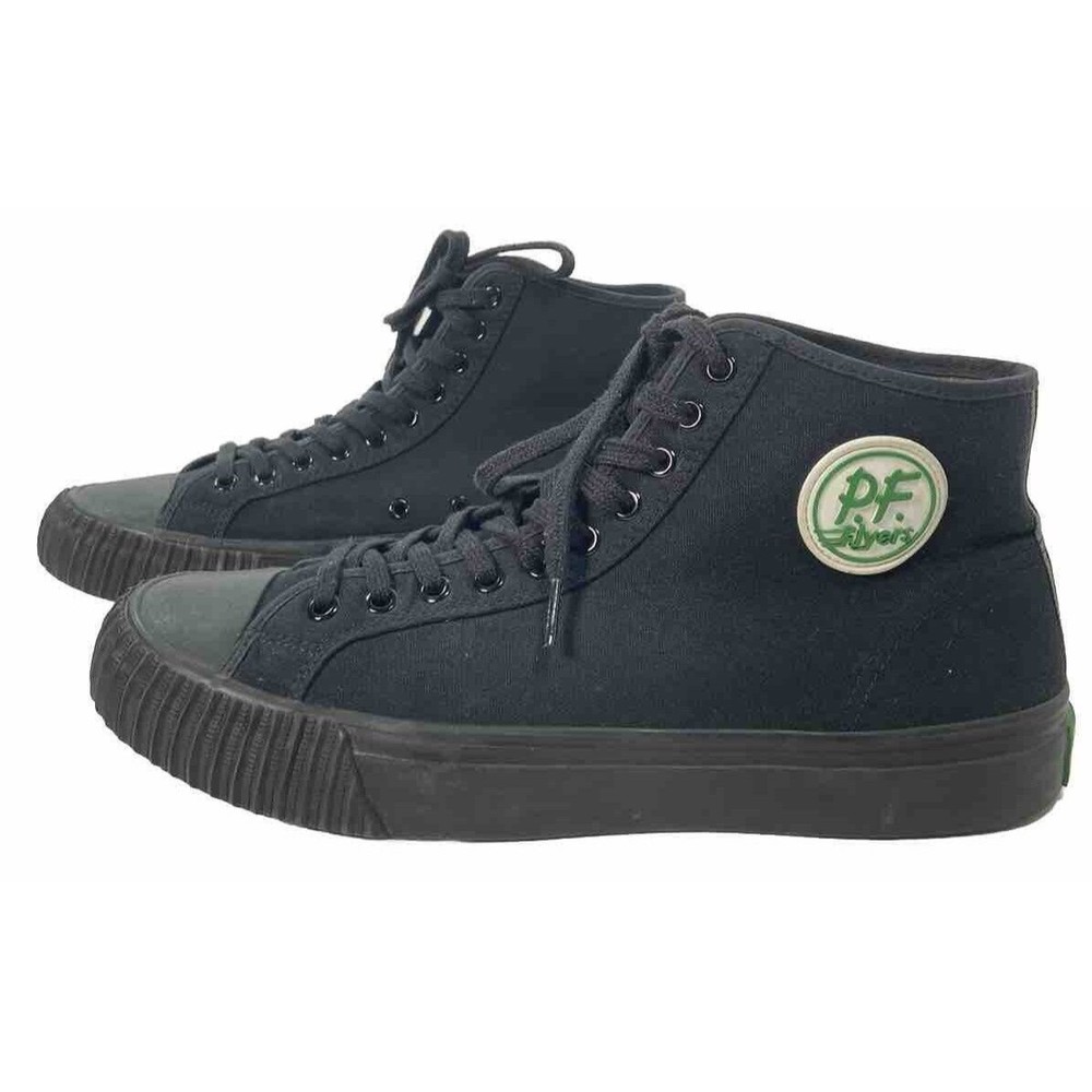 PF Flyers Center Hi Top Shoes 30th Anniversary Sandlot Black Unisex M 11 W 12.5 - Picture 1 of 12
